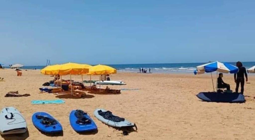Appartement Miftah Sahel Anza Beach Agadir Bagian luar foto